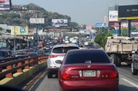 El Salvador traffic jam